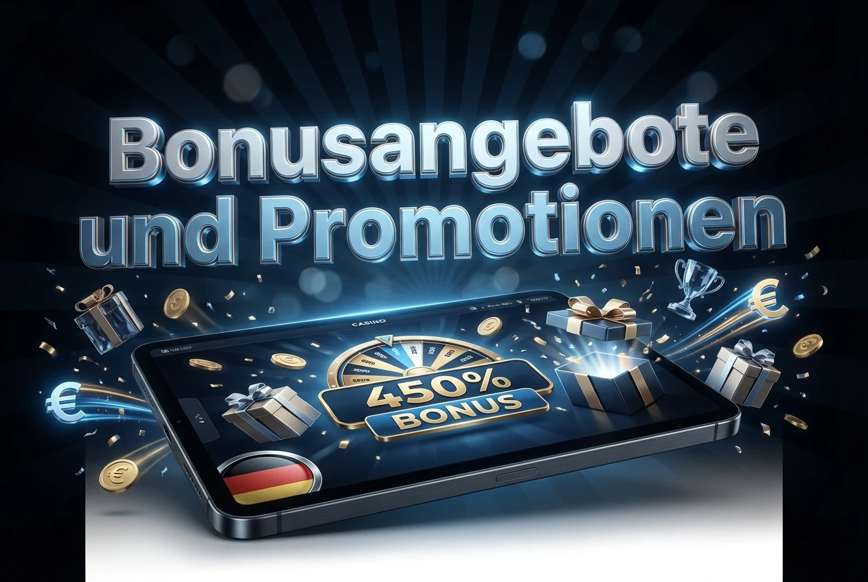 Bonusangebote und Promotionen